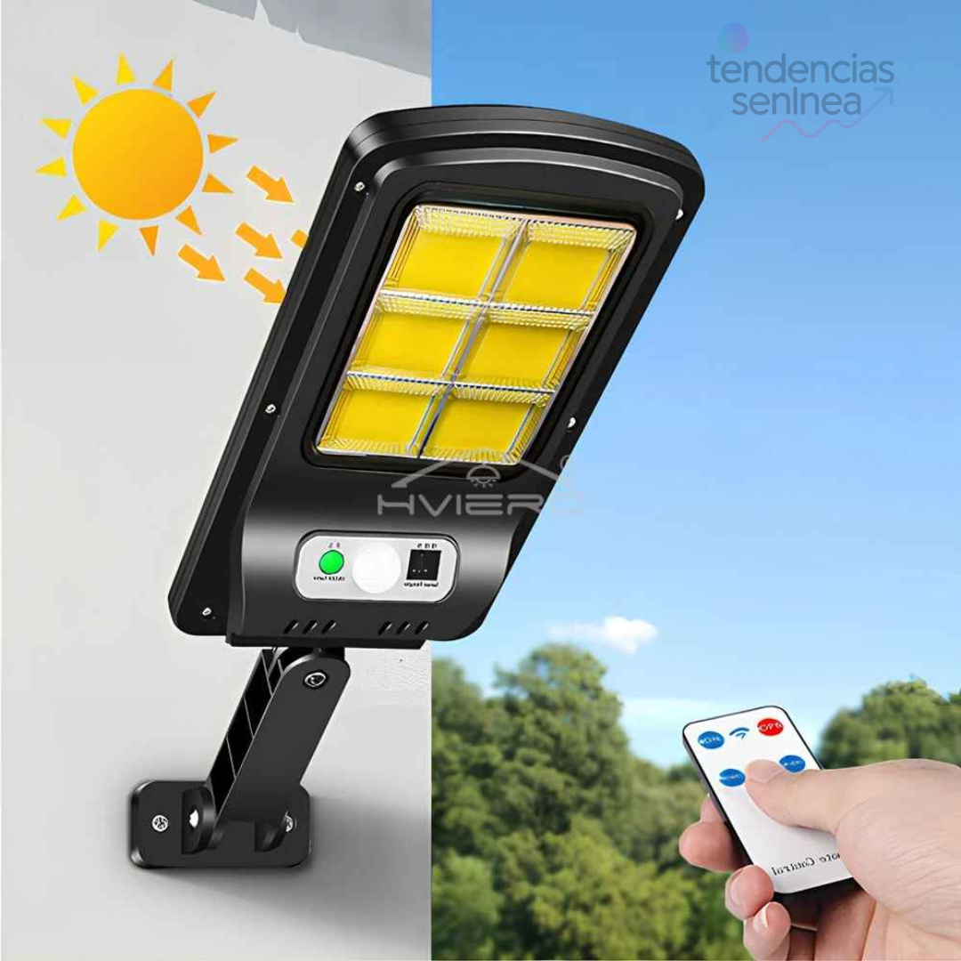 LÁMPARA SOLAR PARA EXTERIORES