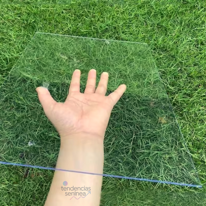 Policarbonato Sólido 2mm   transparente