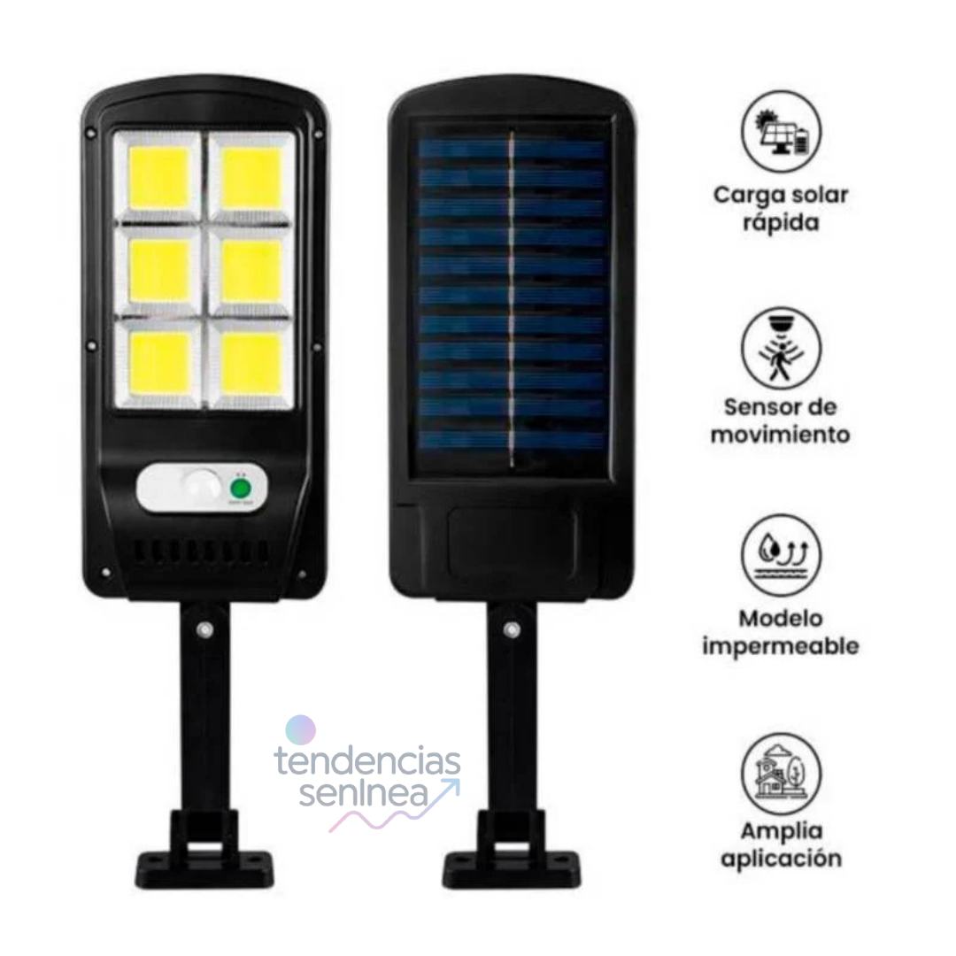 LÁMPARA SOLAR PARA EXTERIORES